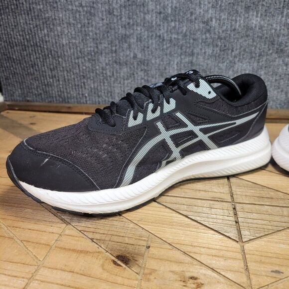 ASICS Gel Contend 8 Mens Size 12 Extra Wide Black Comfort Running Trainer Gym 4E - Picture 5 of 10